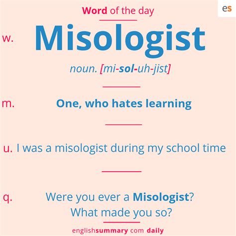 misologist meaning.